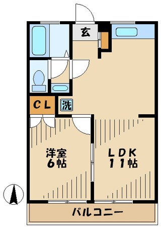 ビューロイヤルの物件間取画像